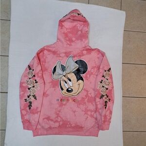 Civil Regime x Disney "Marble Minnie" special edition hoodie - embroidered roses